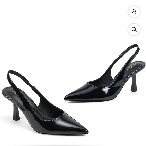 Women's Slingback Kitten Heel | Xin Jing Shoes - Picture 5 of 11